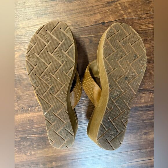 Flojos Brown Sandals Casual Comfort - Picture 6 of 8